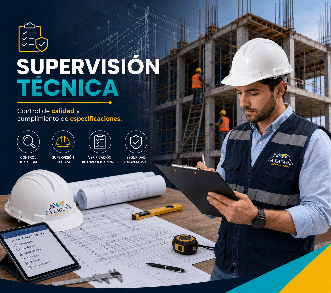 Servicio de supervisión técnica de inmobiliaria la laguna